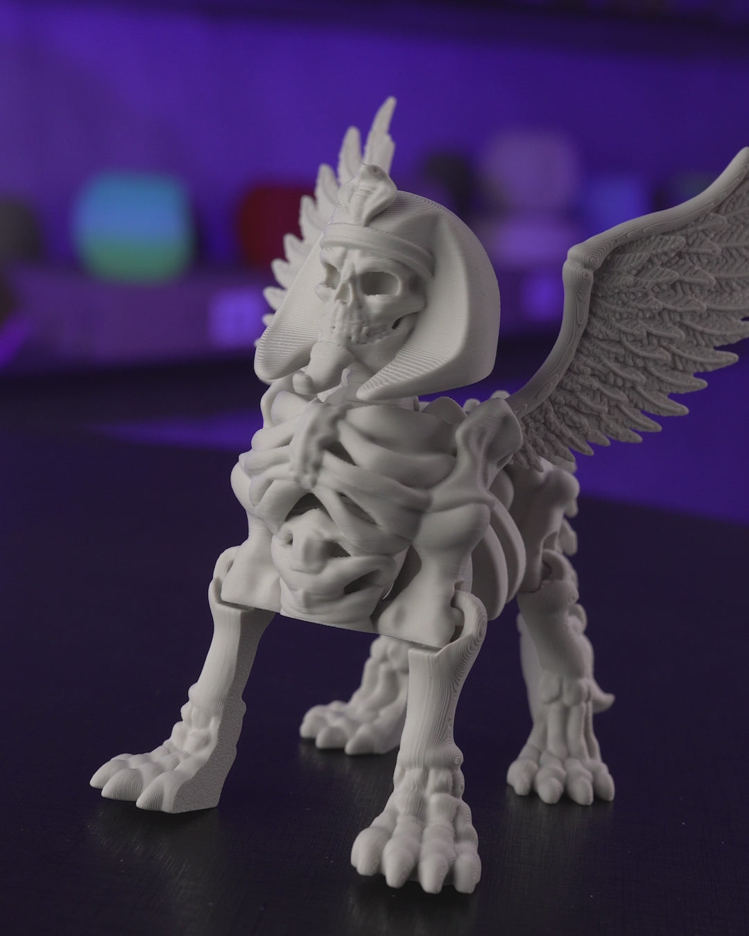 Sphinx Skeleton Articulated