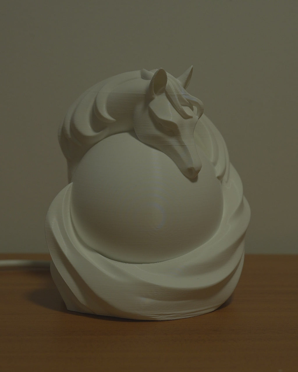 Stallion Sphere Table Lamp