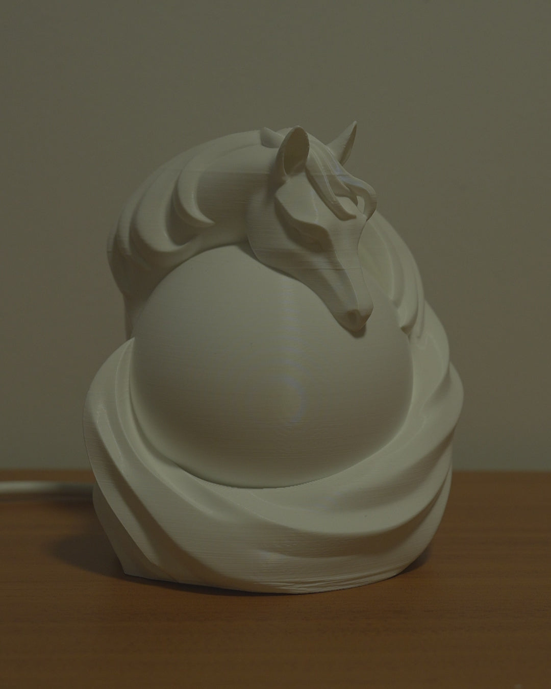 Stallion Sphere Table Lamp