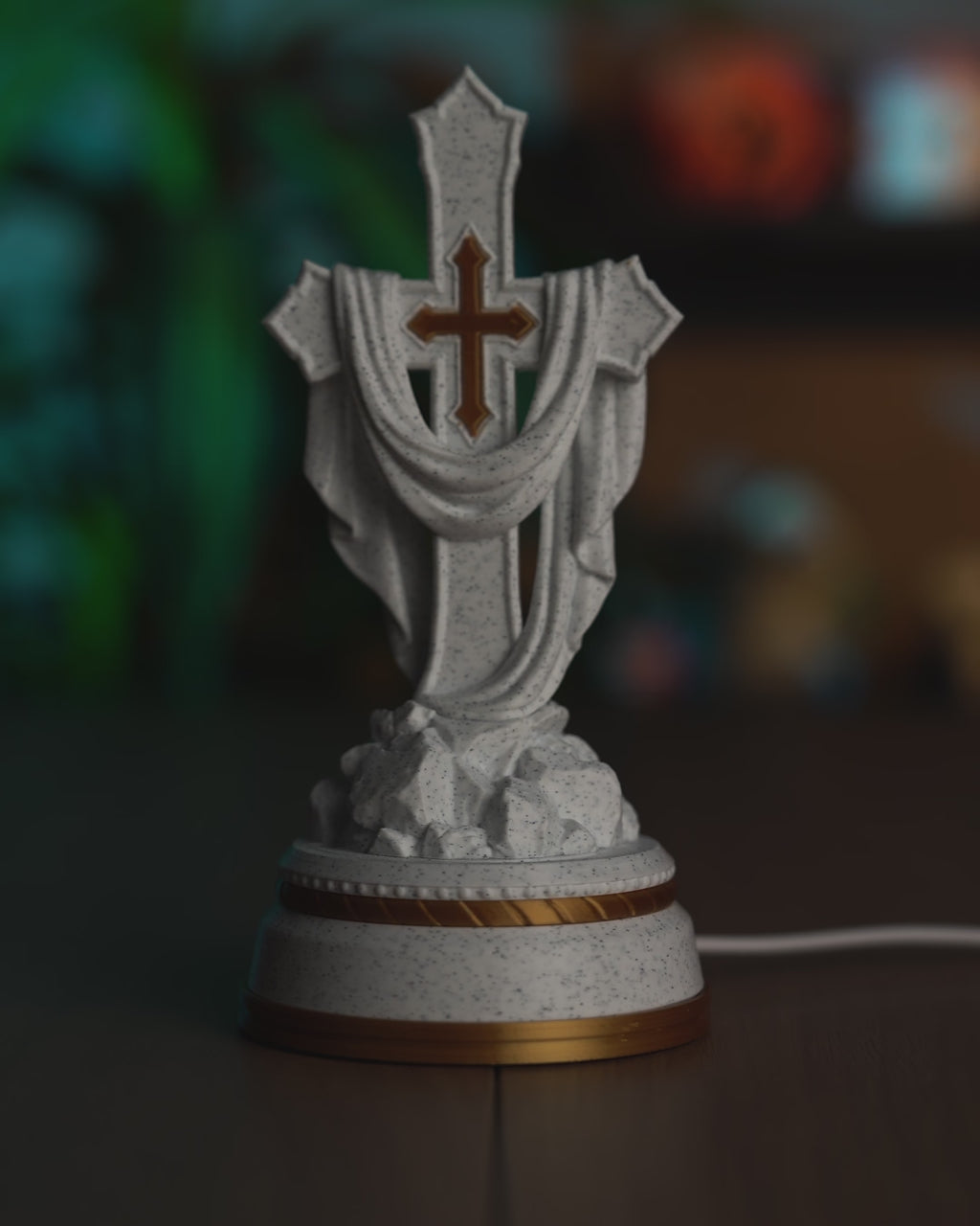 Draped Cross Light
